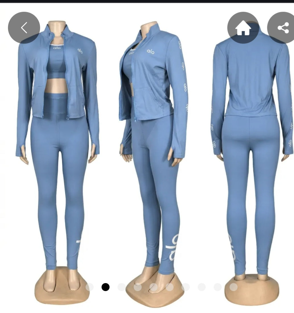 Kay's 3pc Yoga Set