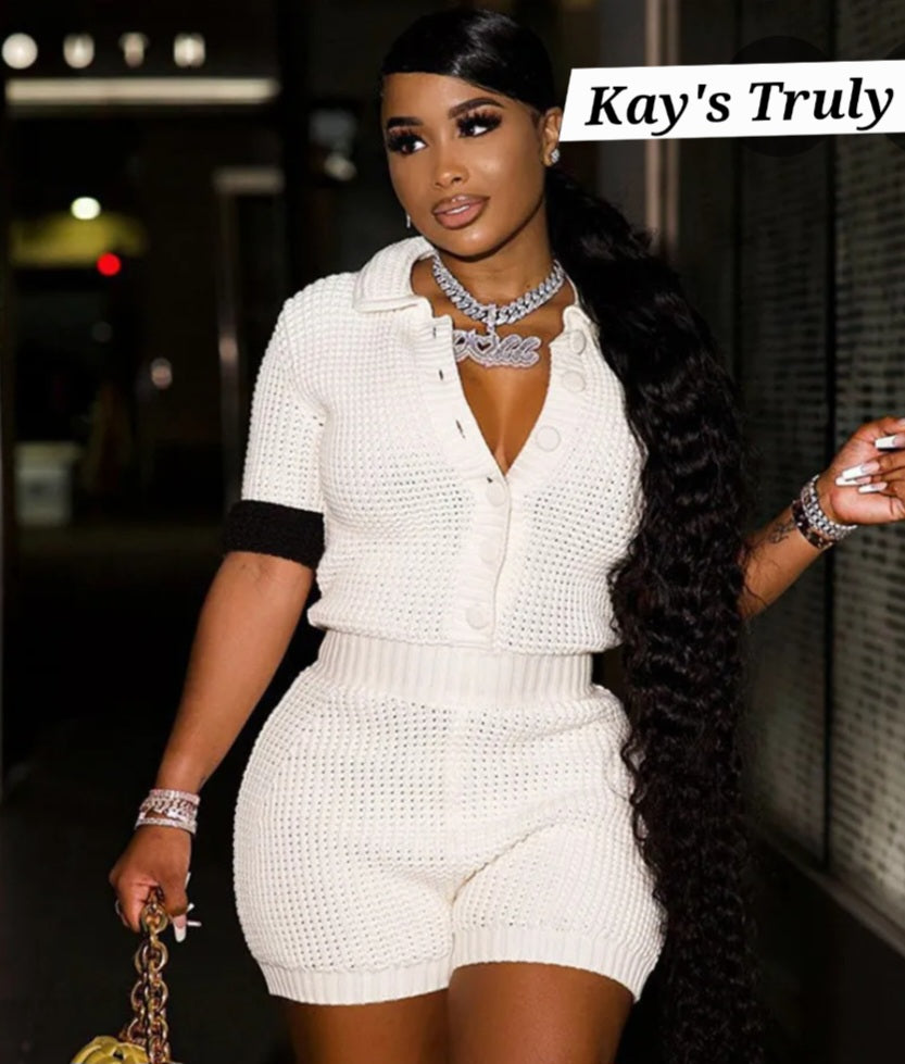 Truly Knitted Short Sets