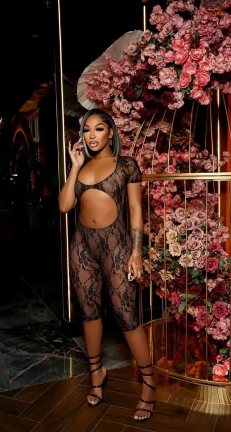 Kay's See Thru Romper
