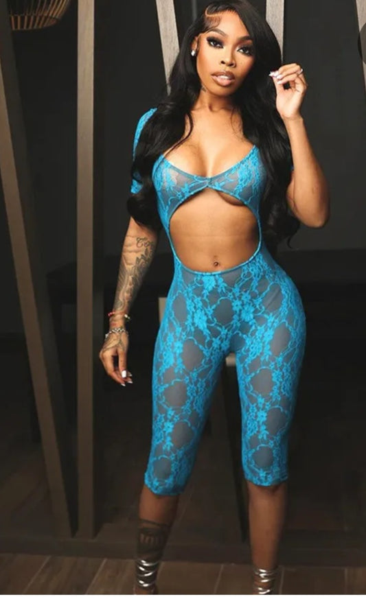 Kay's See Thru Romper