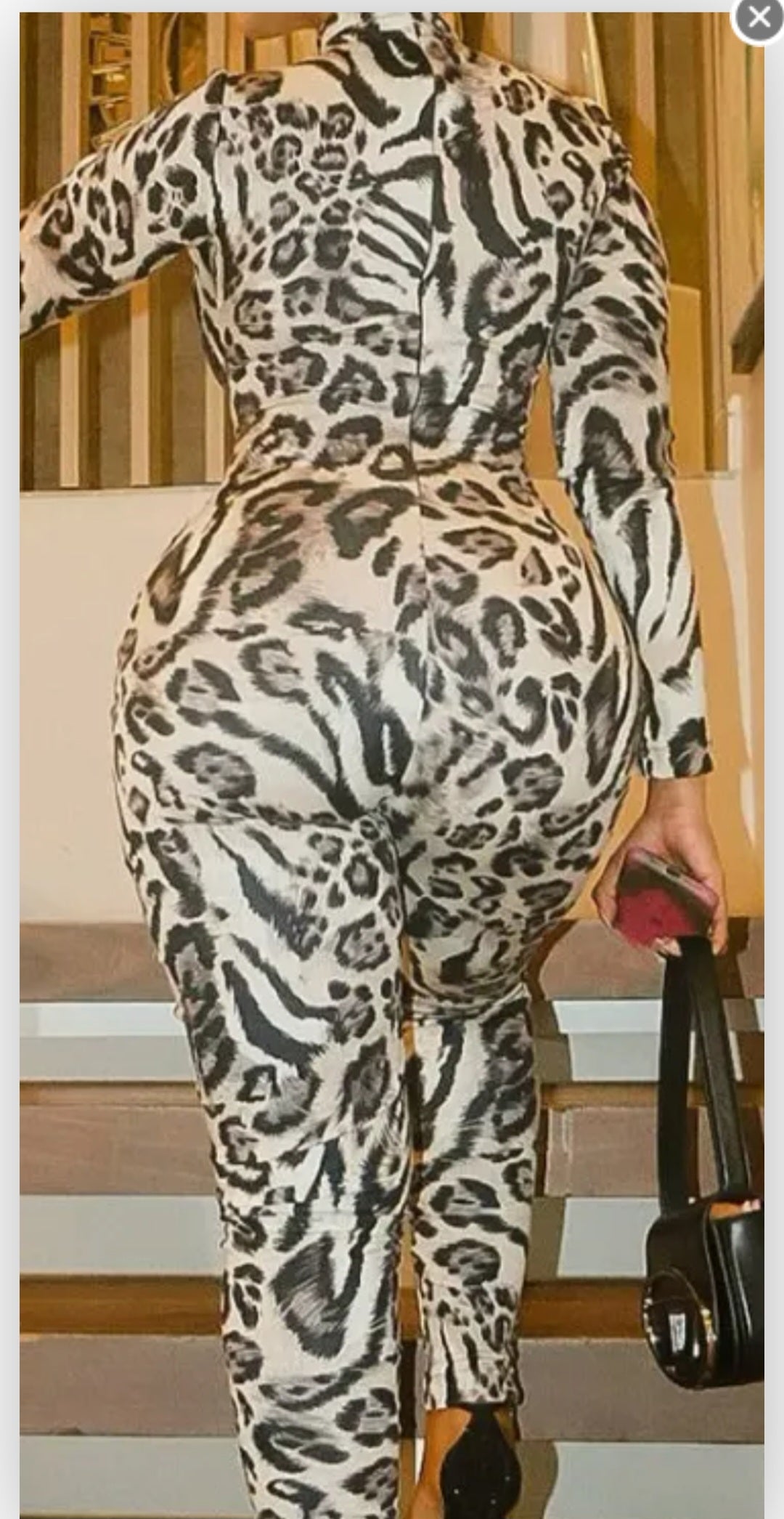 Kay's Truly Animal Print Romper