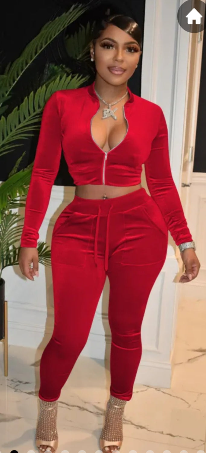 Kay's Velvet BodyBang 2pc sets