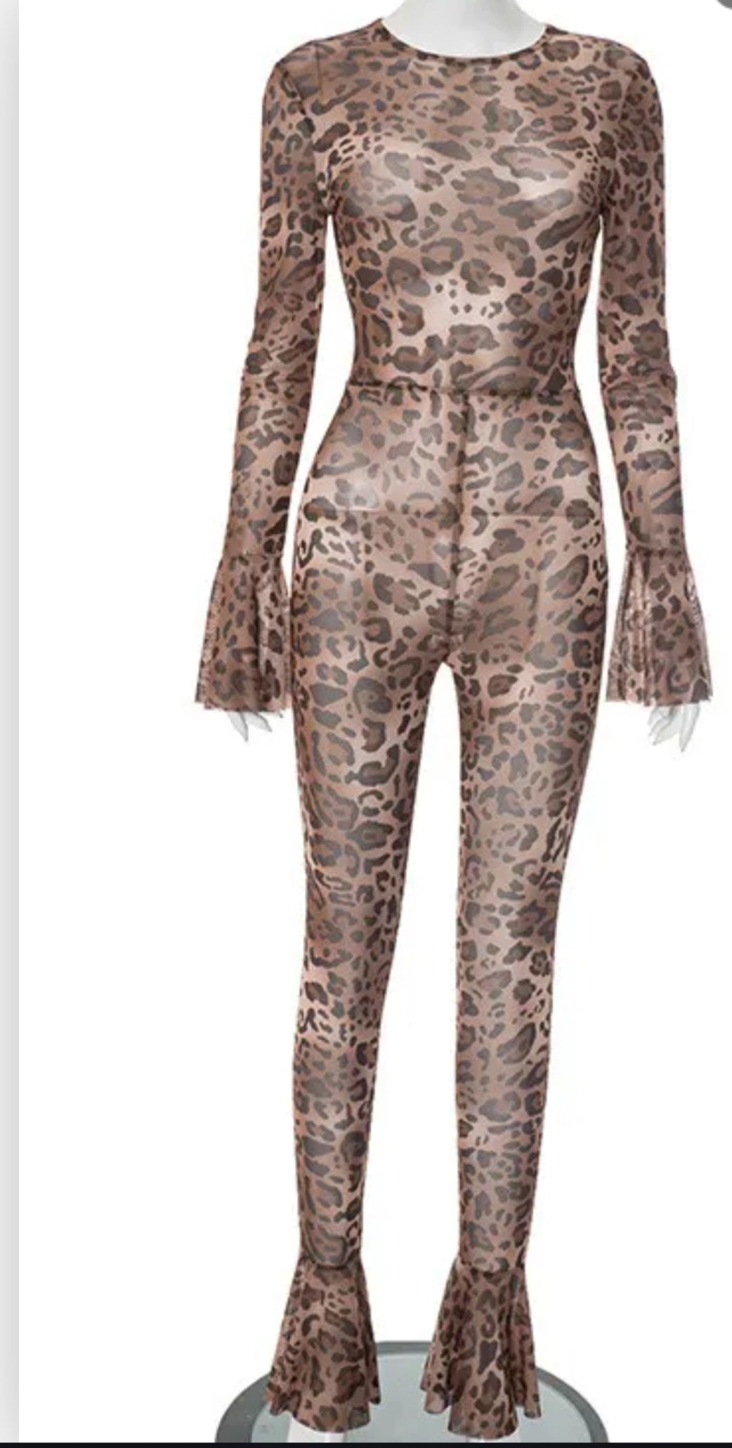 Kay's Leopard Romper