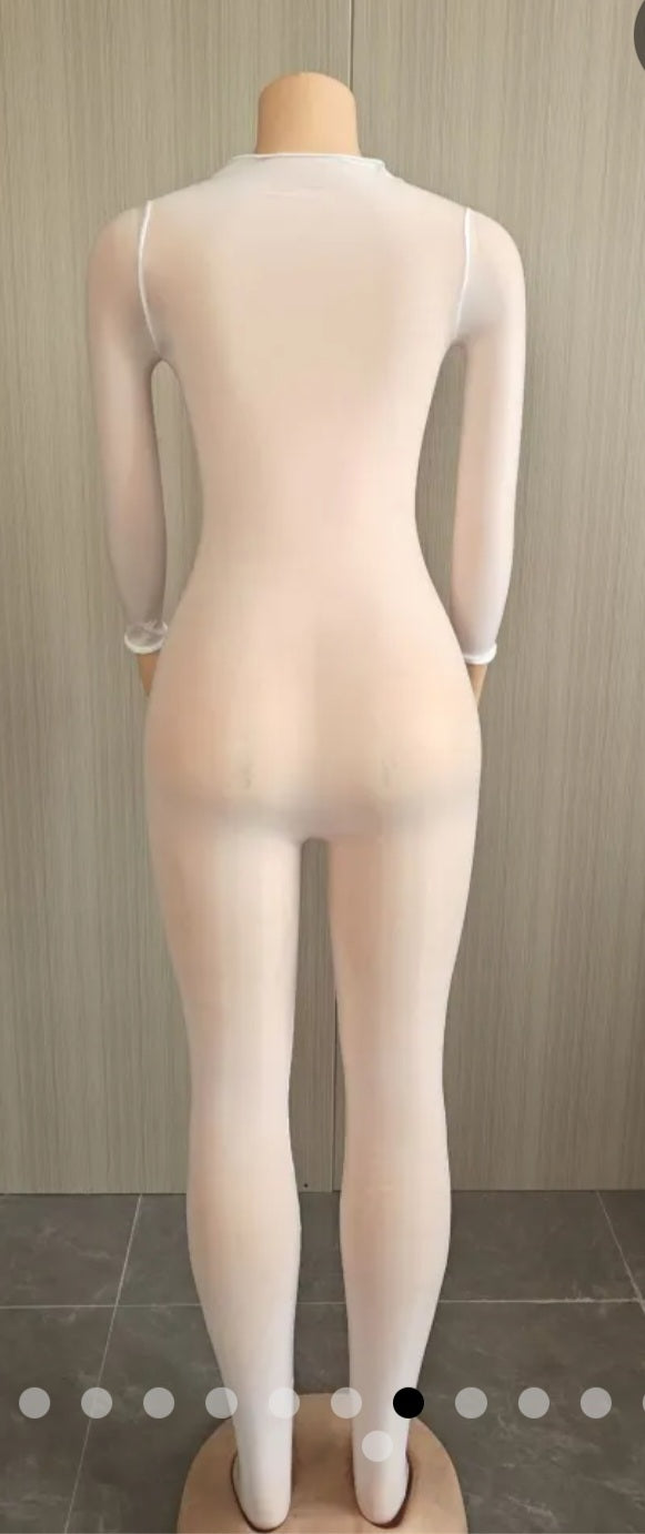 Truly Fine Mesh Romper