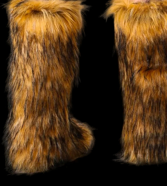 Kay's Fur High Boots