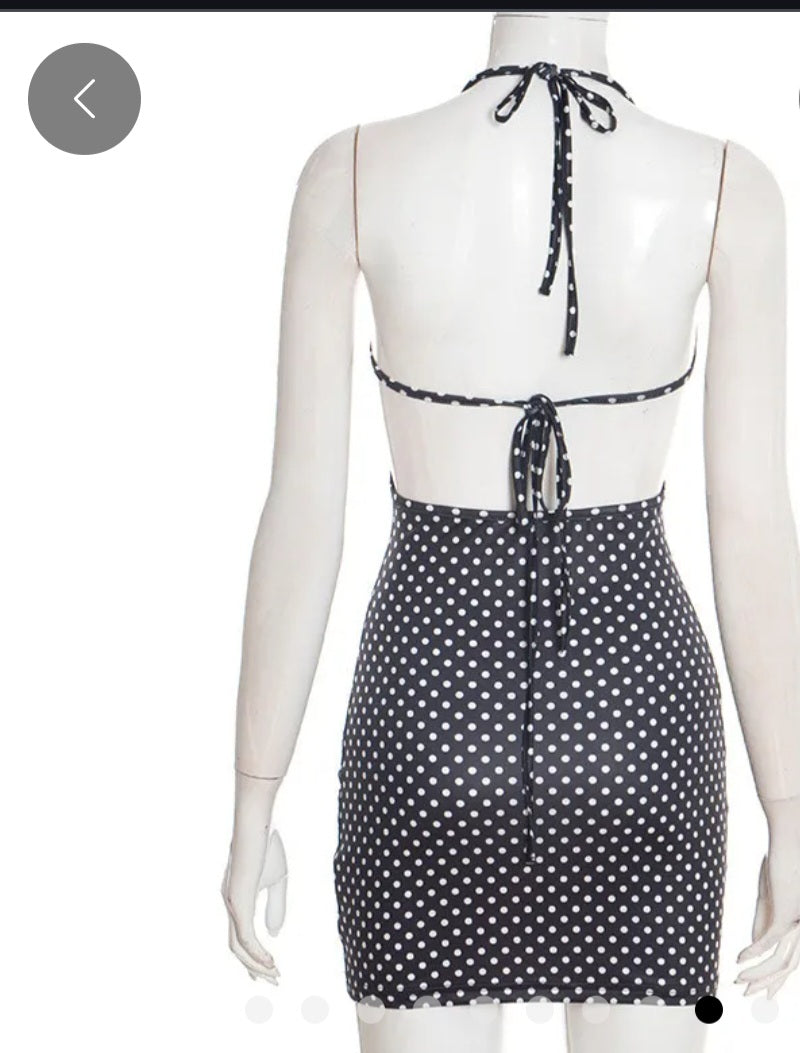 Truly Dotted Mini Dresses