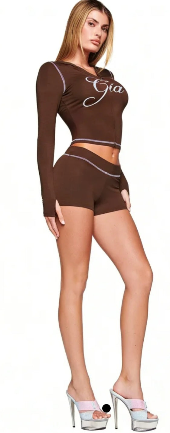 Kay's Long Sleeve Fitted G Short Sets