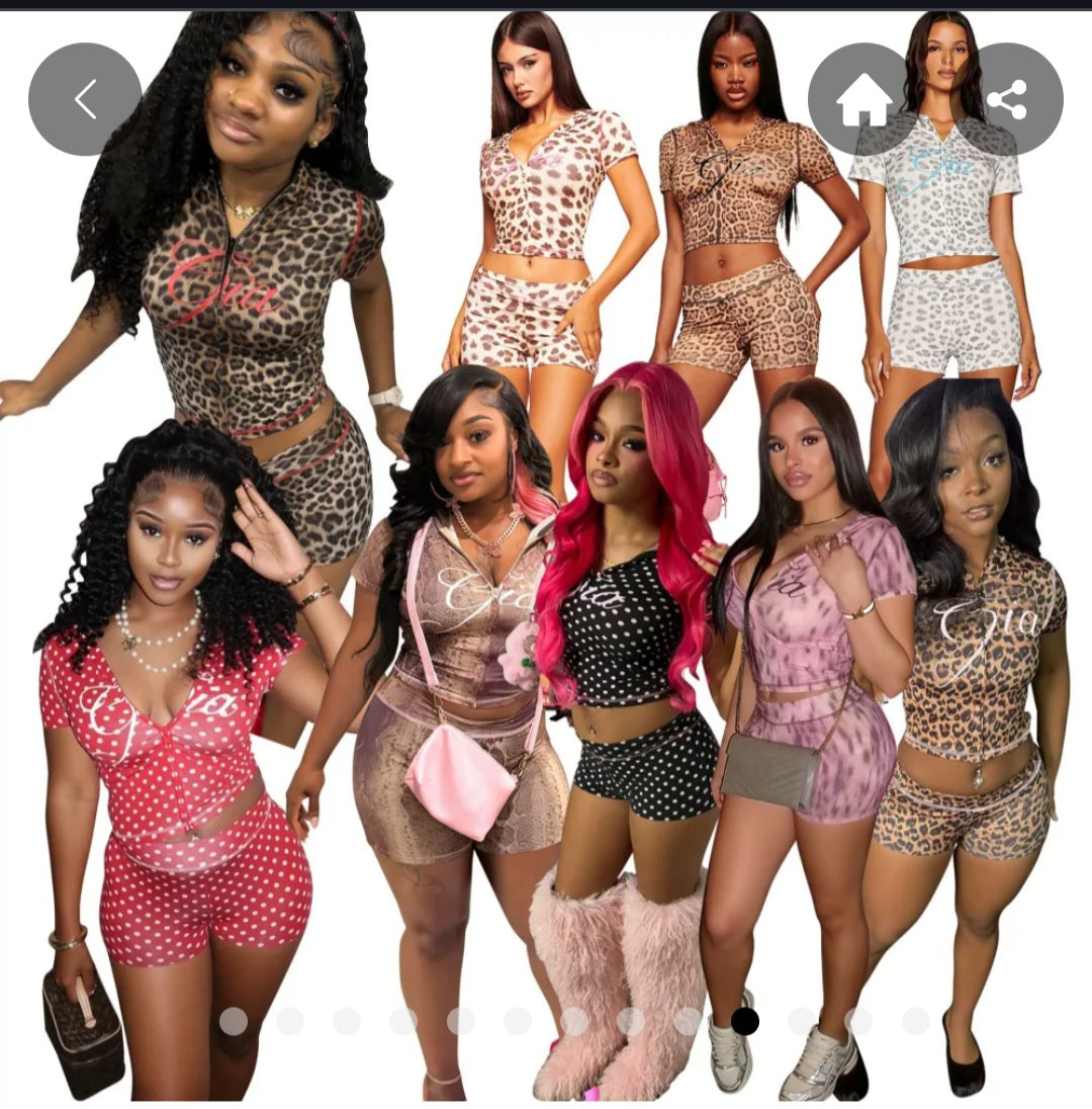 Kay's Fitted G Short Sleeve Sets