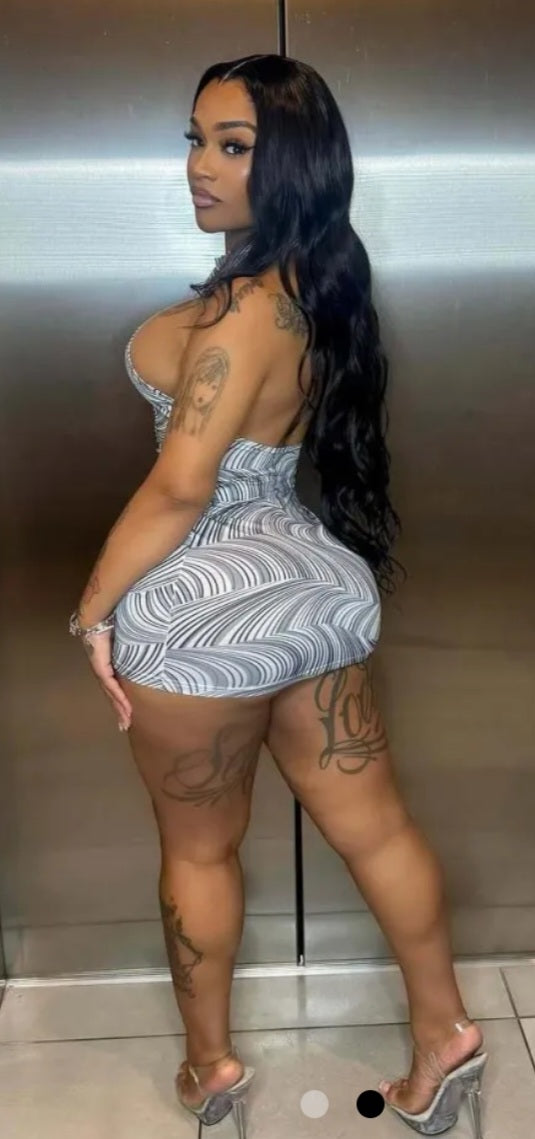 Mini Hollow Dress